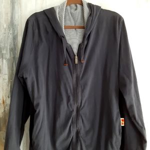 Boss Orange reversible hooded jacket.